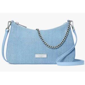 Kate Spade Madison Studded Denim Convertible Crossbody NWT